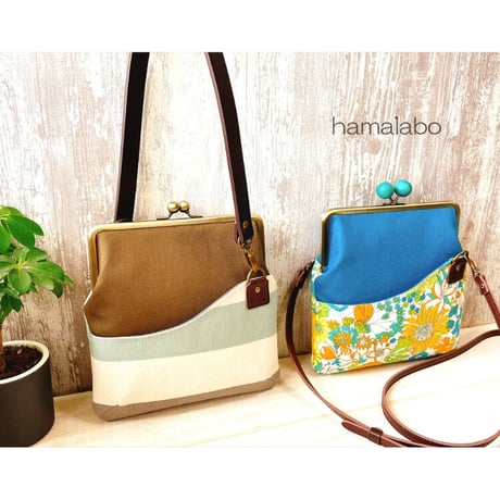 【HA-1801】18cm/角型口金/(新リボン×ブラック)