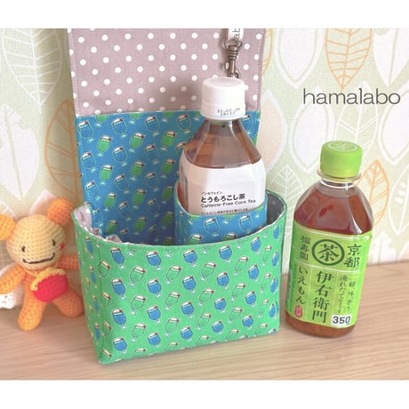 【KT-2123-SET】がま口ミニリュックの型紙＆レシピ(リュックインバッグの型紙＆レシピ付き)【18cm/角型用】