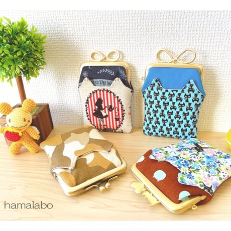 【HA-2271】7.5cm/角型/ナツメひねり(ゴールド)　5本セット