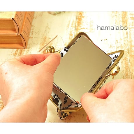 【HA-654】長方形ミラー(Lサイズ)×5枚入り(ミラーケース用)