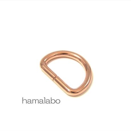 【HA-647】Dカン 25mm幅×4個入り(ローズゴールド・ピンクゴールド)