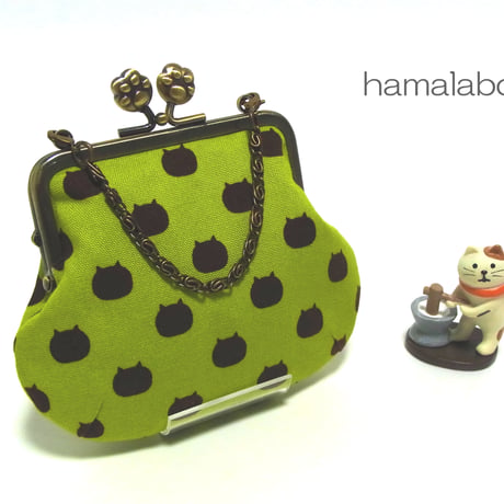 【HA-192】10cm/角型(肉球)・アンティークゴールド・カン付き