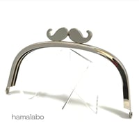 限定＆特価品！1本288円！【HA-2557】ヒゲ口金/15cmくし型(シルバー)