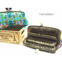 【KT-2010】親子がま口の長財布の型紙＆レシピ【19cm用】