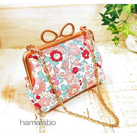 【KT-1019】がま口スマホ・デジカメケースの型紙＆レシピ【13.5cm/角型用】