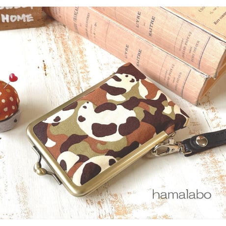 【HA-2231】ナツメひねり口金 7.5cm角型/足長タイプ (ゴールド)