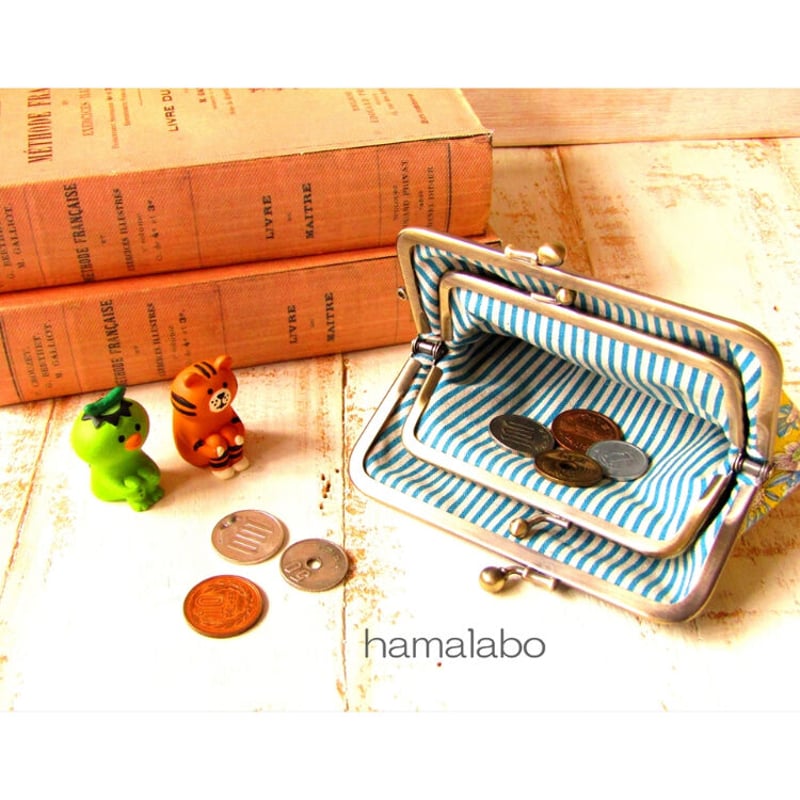 KT-2082】ポケット親子がま口の型紙＆レシピ【12cm用】 | Hamalabo-2nd