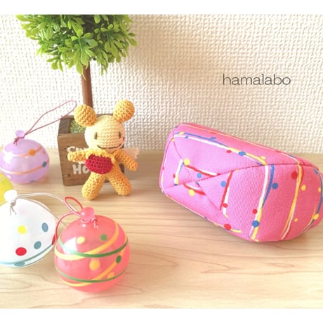 【KT-2153】☆アーチ窓＆マチ別タイプ☆推しぬい用がま口ポーチの型紙＆レシピ【9.9cm/くし型用】