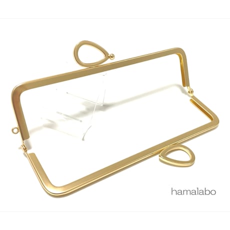 限定品＆大特価セール！【HA-2567】16.5cm口金/(新リボン×ソフトゴールド)