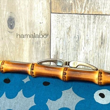 【KT-2109】シンプル版(基本型)！がま口クラッチバッグの型紙＆レシピ【24cm/角型用】