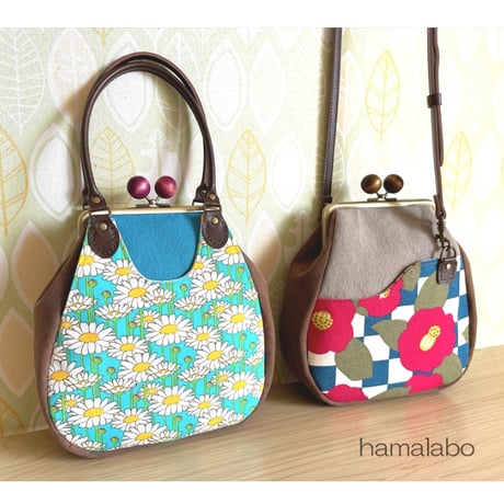 【HA-1520】12cm/角型(ピンクパール×ゴールド)