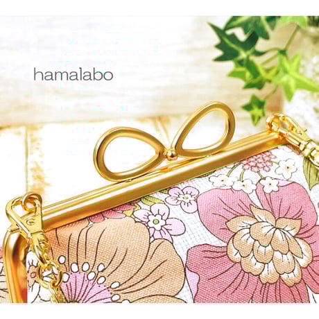 在庫調整で今だけ50％引き！【KT-1053】がま口ミニ俵型ポーチの型紙＆レシピ【13.5cm用】