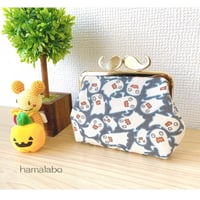 【対象口金購入で無料ダウンロード】KT-2160 がま口シンプルポーチの型紙【10cm角型Sサイズ用】