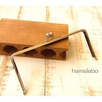 【HA-123】22cm/角型(アメ玉×シルバー)