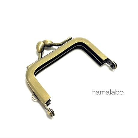 8月8日販売開始！アウトレット！【HA-b1225】5.5cm口金/ナツメひねり(アンティークゴールド)　5本セット