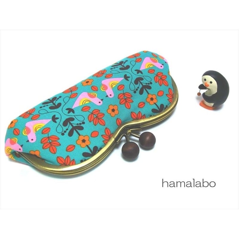 ハンドメイド　がま口ポーチ　メガネケース　御注文品専用　(12-7) 楽天市場】【シリーズ累計8000個突破！人気のメガネケース