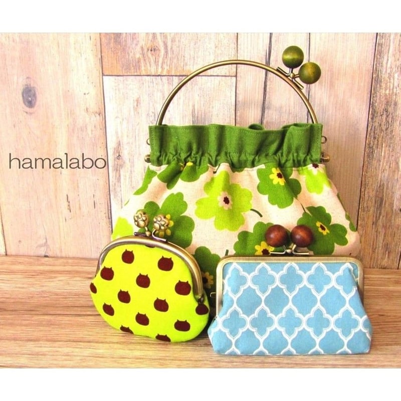 アレキサンダーヘンリー　がま口お化粧ポーチ アレキサンダーヘンリーがま口ポーチ - メルカリ