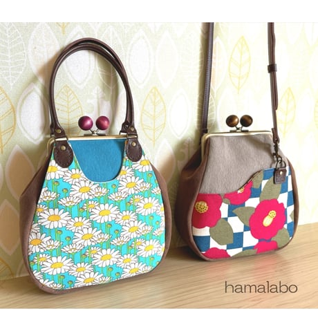 【HA-2367】12cm角型口金/イチゴ(白色)/ゴールド/カン付き