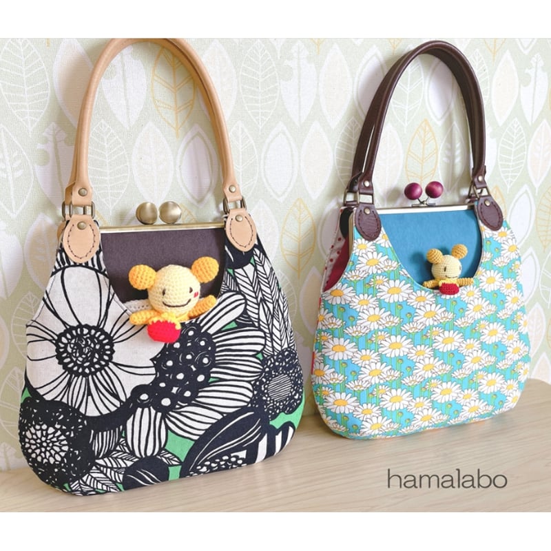 【ハンドメイド】がま口バッグ　海底の世界 3way 2点セット　#657 Takano Kimie (@sally_k1126) • Instagram photos and videos