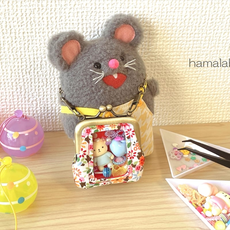 KT-2156】超ミニサイズ！☆推しぬい＆推しドールが使う☆推し活がま口