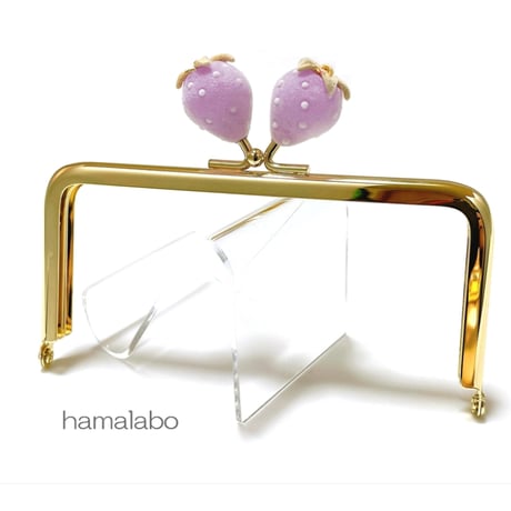 ハマラボの口金12㌢20個セット CATEGORY 12cm角型の口金 | Hamalabo-2nd /がま口の口金と型紙＆作り方