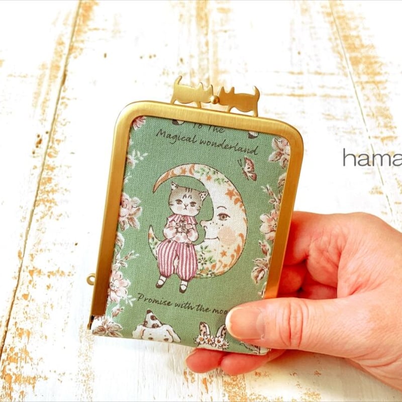 KT-2111】【横開き】がま口パスケース＆カードケースの型紙