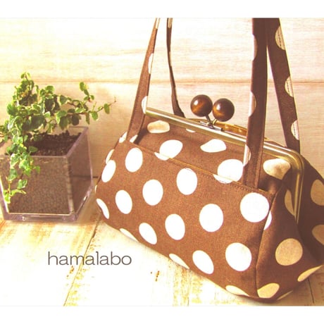 廃盤予定【HA-1670】ネコカン口金/(肉球×横ネコカン)/18cm角型(アンティークゴールド)・カン付き