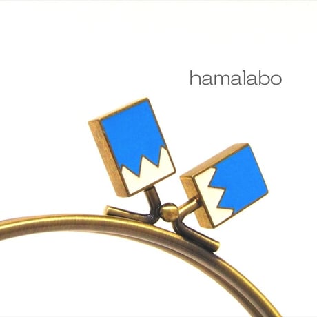 【HA-1463】16cmベンリー口金/(新撰組×アンティークゴールド)・カン付き
