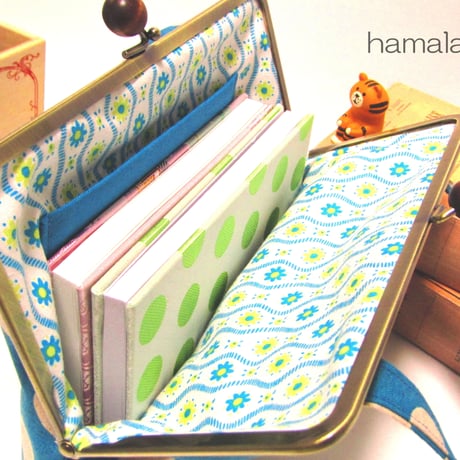 蔵出し！廃盤品の限定復活！【HA-b1258】22cm/角型(茶色の木玉×シルバー)