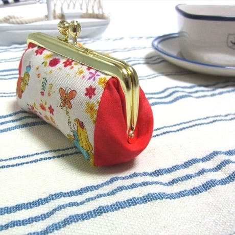 【KT-1006】がま口小物入れ・お薬ケースの型紙＆レシピ【8.5cm用】