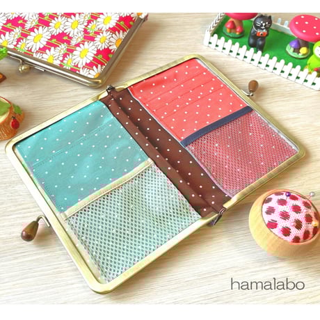 (完売御礼！)がま口の日セール！廃盤大特価セール！ 【HA-b1128】17.7cm角型口金/(新リボン×ソフトブラック)