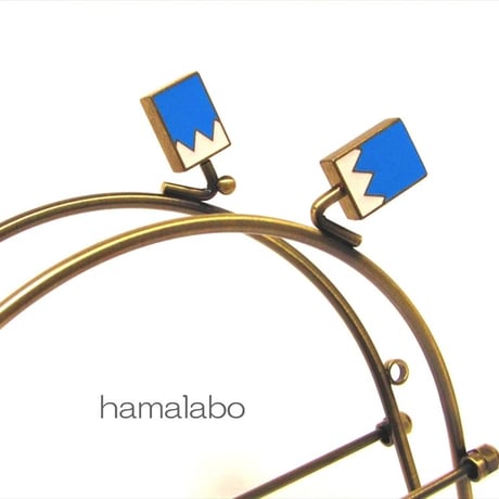 【HA-1463】16cmベンリー口金/(新撰組×アンティークゴールド)・カン付き