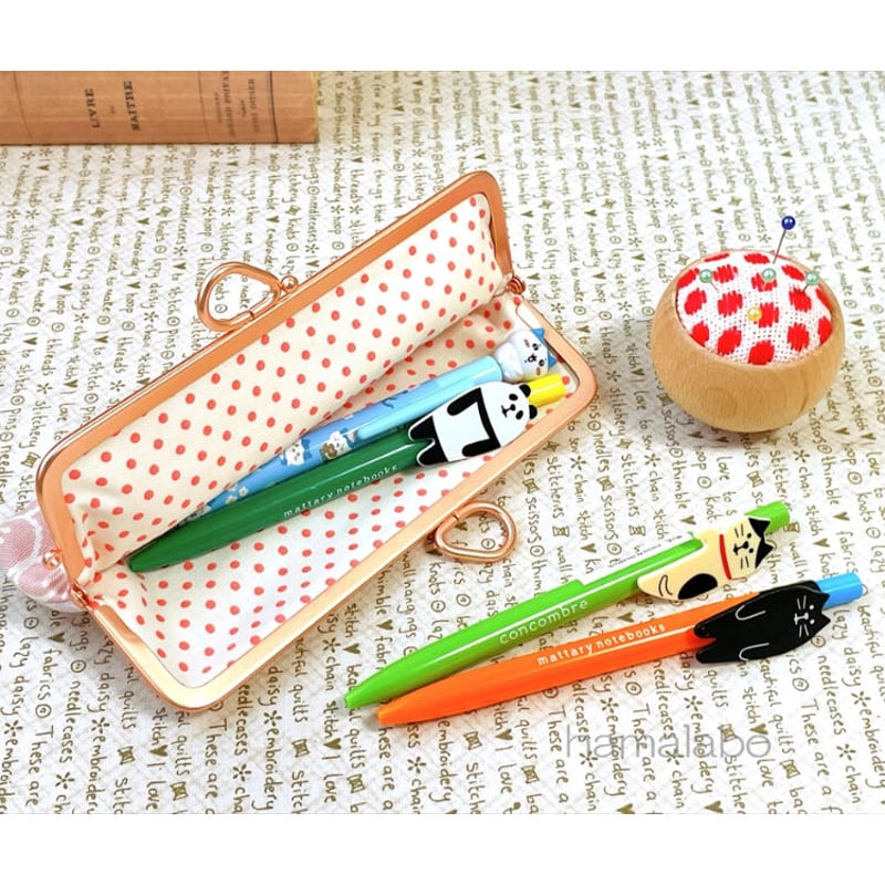 お試し価格】軟質蛇腹ファイル/ひねり金具/ポストカードサイズ04/苺