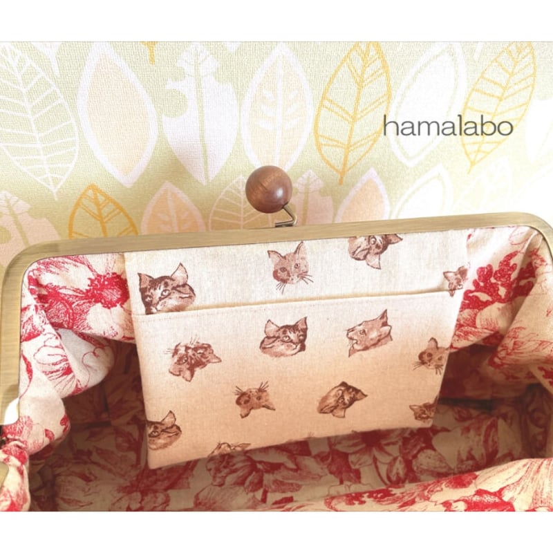 【ハンドメイド】がま口バッグ #932 G3sewingの新しいこと。 - G3Sewing [手作りがま口バッグ]
