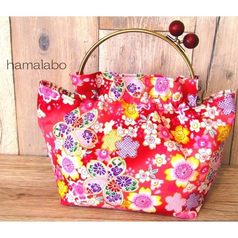 アレキサンダーヘンリー　がま口お化粧ポーチ アレキサンダーヘンリーがま口ポーチ - メルカリ