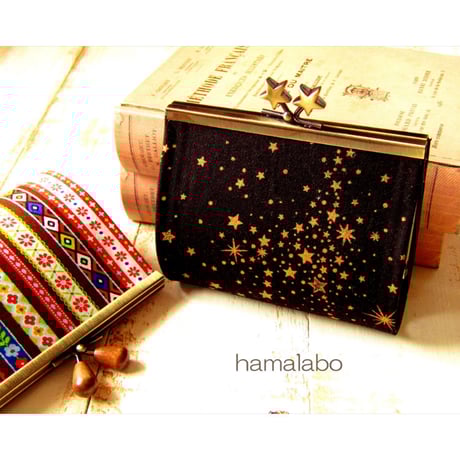 【KT-2076】縫わずに作れる！がま口マスクケース(マスク置き)の型紙＆レシピ【12cm浮き足用】