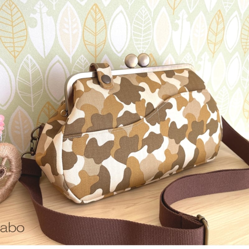 【新品未使用品❗️】SATCHMO Pale Khaki / Gold HA-589】スナップボタン メタリック(アンティークゴールド