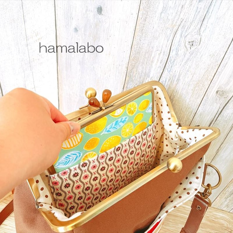 ひろは　がま口ショルダーバック　がま口キーケース ひろは がま口ショルダーバック がま口キーケース ひろは がま口