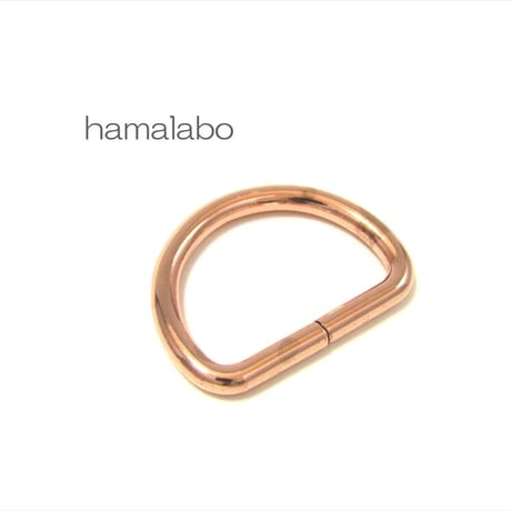 【HA-646】Dカン 30mm幅×4個入り(ローズゴールド・ピンクゴールド)