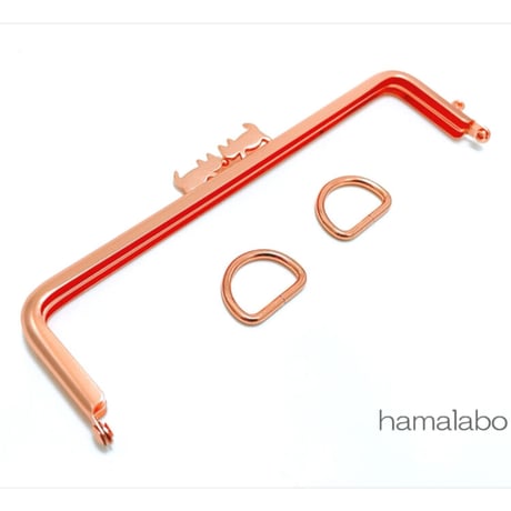 1個あたり約21円！廃盤大特価セール！【HA-b1204】お得な大容量パック！Dカン 21mm幅×30個入り(ローズゴールド・ピンクゴールド)