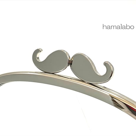 限定＆特価品！1本288円！【HA-2557】ヒゲ口金/15cmくし型(シルバー)
