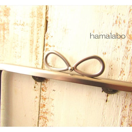 (完売御礼！)がま口の日セール！廃盤大特価セール！ 【HA-b1127】17.7cm角型口金/(新リボン×ソフトシルバー)