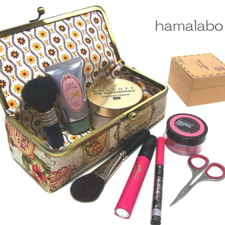 大特価品！【HA-1953】<BOX型がま口>専用の口金18.5cm(ローズゴールド-ピンクゴールド)