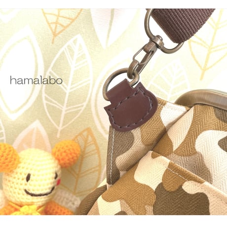 【HA-687】ショルダーバッグ用のネコ型アタッチメント(極小サイズ) 2組入り