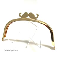 限定＆特価品！1本288円！【HA-2556】ヒゲ口金/15cmくし型(ゴールド)