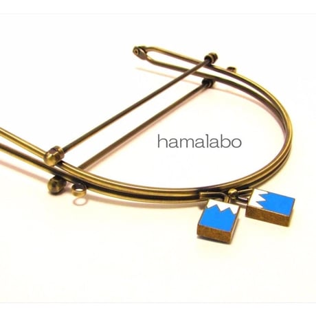 【HA-1463】16cmベンリー口金/(新撰組×アンティークゴールド)・カン付き