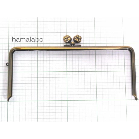 【HA-190】22cm/角型(肉球)・アンティークゴールド