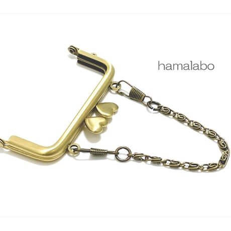 【HA-683】持ち手用ミニミニチェーン16cm(アンティークゴールド)/5本セット