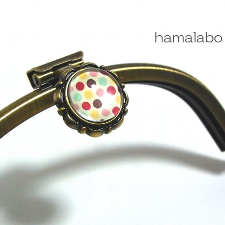 【HA-2260】オコシ式口金/12cm角型-空枠-