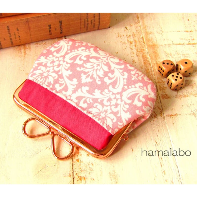 KT-2082】ポケット親子がま口の型紙＆レシピ【12cm用】 | Hamalabo-2nd